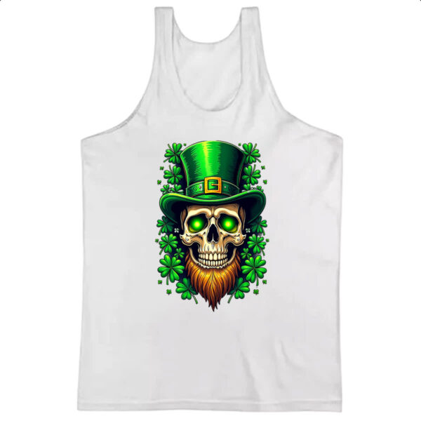 Camiseta Regata Skull Leprechaun