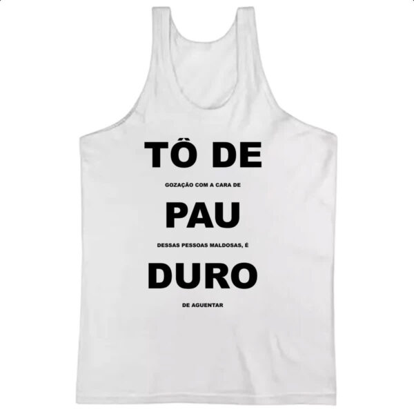 Camiseta Regata To de P duro
