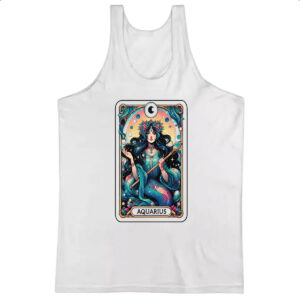 Camiseta Regata Signo Carta Taro Aquario