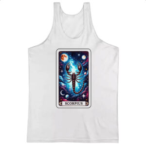 Camiseta Regata Signo Carta Taro Escorpiao