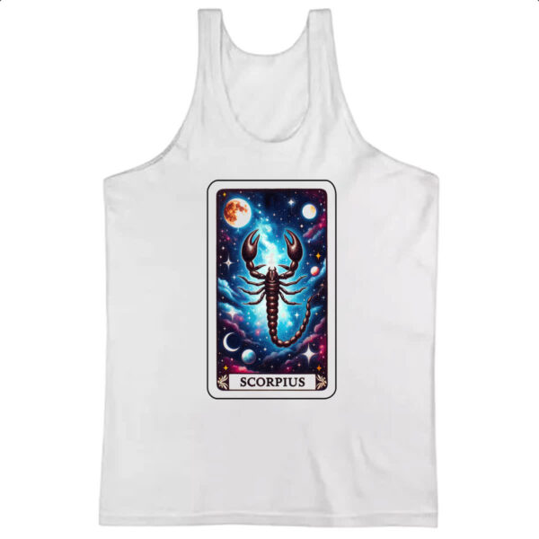 Camiseta Regata Signo Carta Taro Escorpiao
