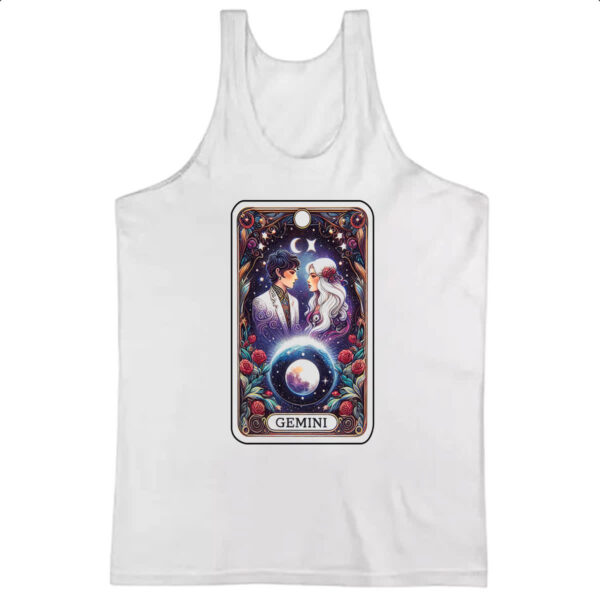 Camiseta Regata Signo Carta Taro Gemeos