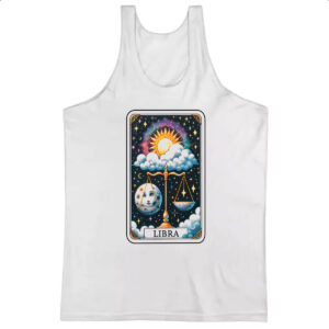Camiseta Regata Signo Carta Taro Libra