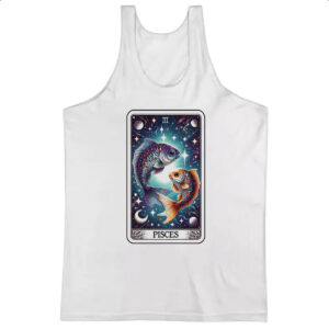 Camiseta Regata Signo Carta Taro Peixes