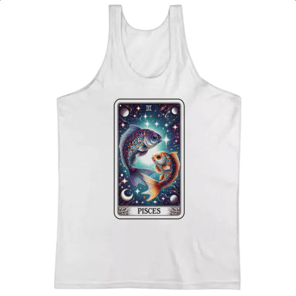 Camiseta Regata Signo Carta Taro Peixes