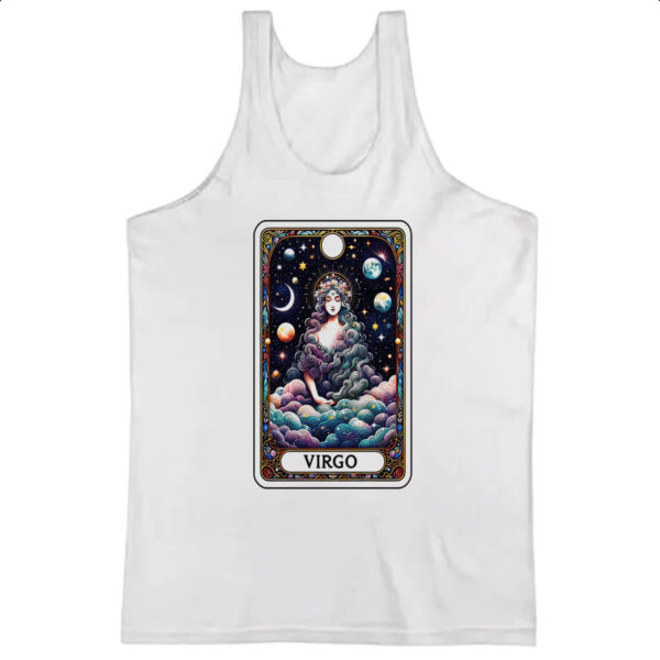 Camiseta Regata Signo Carta Taro Virgem