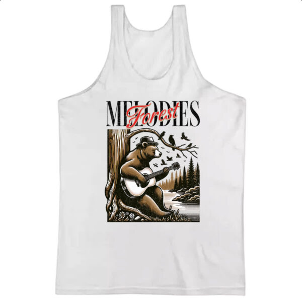 Camiseta Regata Urso Melodia da Floresta
