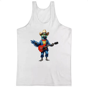 Camiseta Regata Papaguaio guitarrista