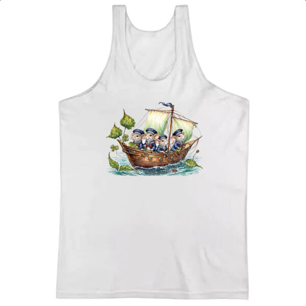 Camiseta Regata Ratinhos marinheiros