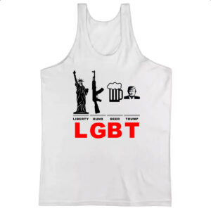 Camiseta Regata LGBT - American Parody