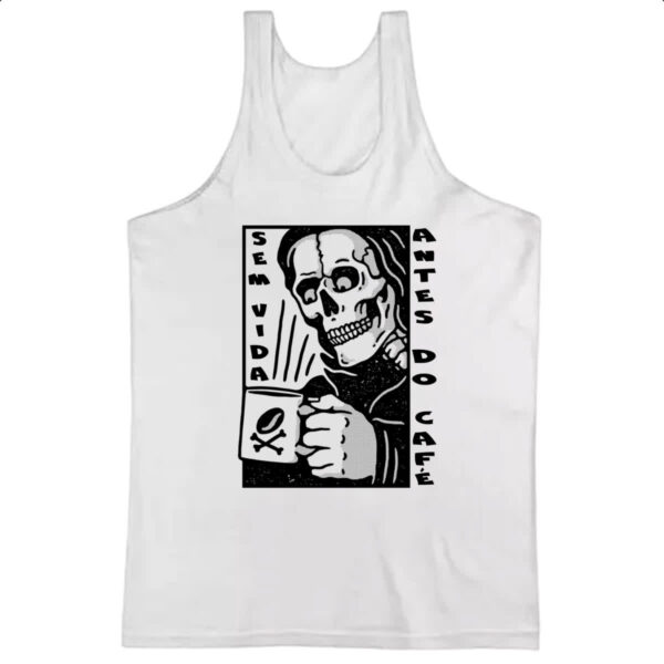 Camiseta Regata Sem vida antes do cafe