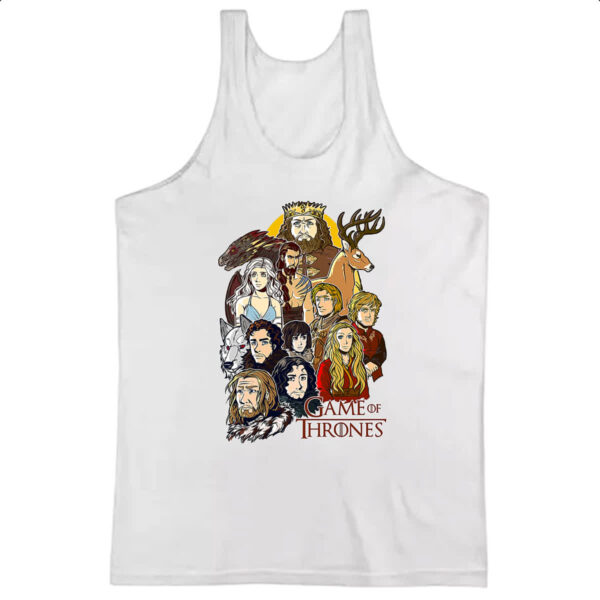 Camiseta Regata Game of thrones - Cartoon print
