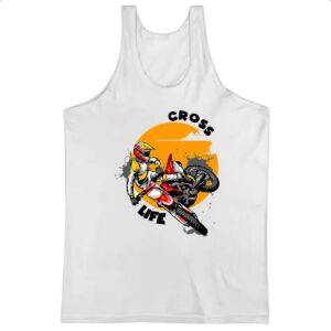 Camiseta Regata Moto Cross Life
