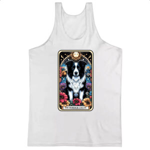 Camiseta Regata Taro cachorro Border Collie