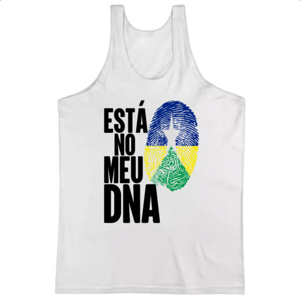 Camiseta Regata Esta no meu DNA Rondonia
