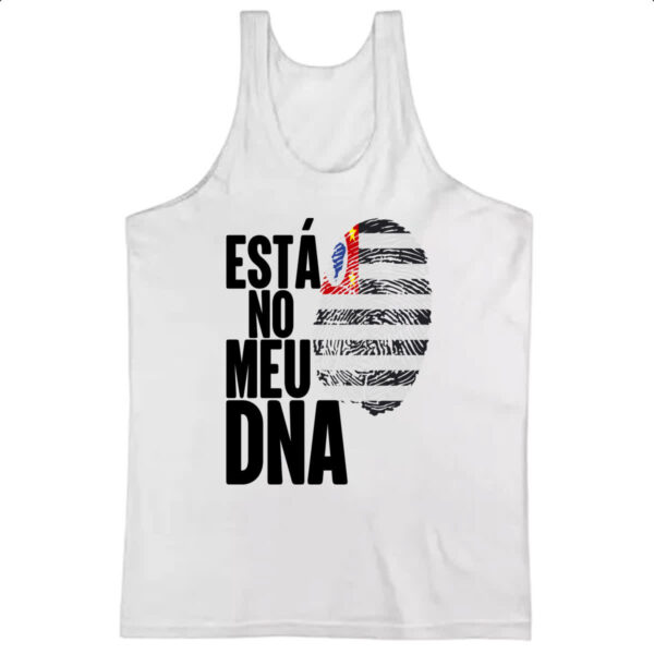 Camiseta Regata Esta no meu DNA Sao Paulo