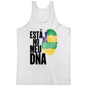 Camiseta Regata Esta no meu DNA Sergipe