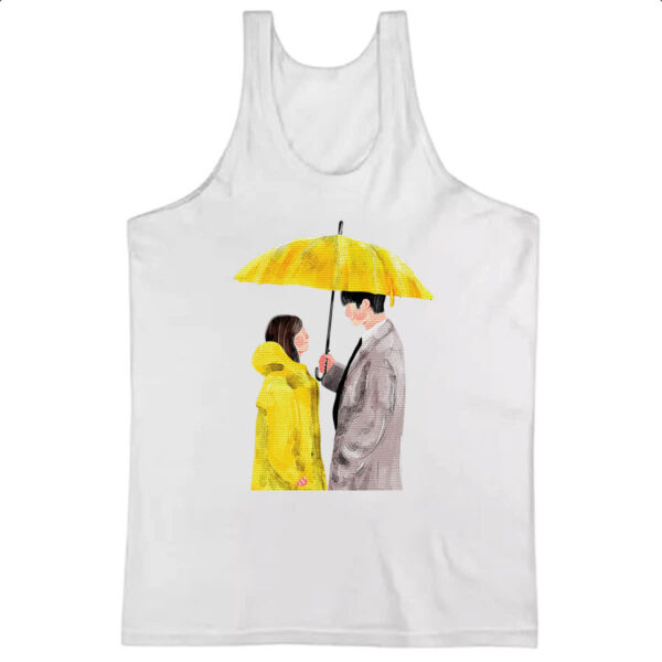 Camiseta Regata Casal Dorama Guarda Chuva