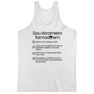 Camiseta Regata Dorameira formada