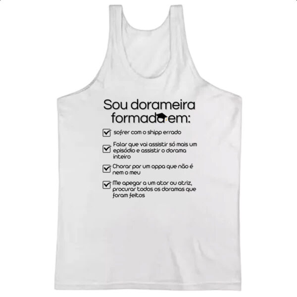 Camiseta Regata Dorameira formada