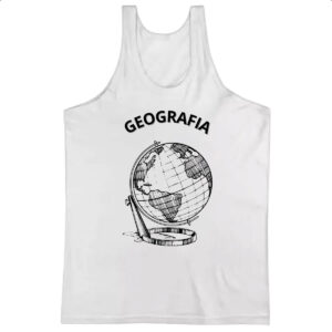 Camiseta Regata Geografia Globo