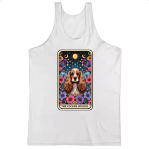 Camiseta Regata Taro cachorro Cocker Spaniel