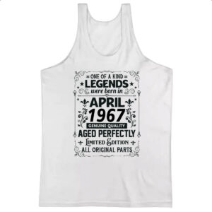 Camiseta Regata Legends Were Born ABR-1967
