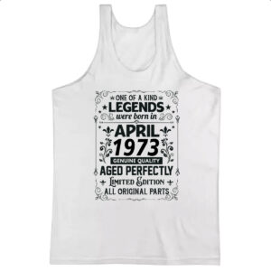 Camiseta Regata Legends Were Born ABR-1973