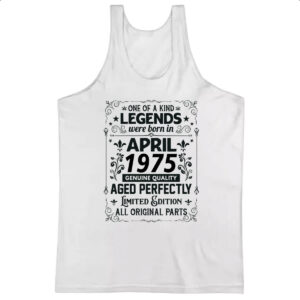 Camiseta Regata Legends Were Born ABR-1975