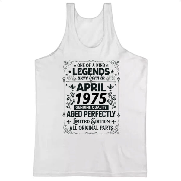 Camiseta Regata Legends Were Born ABR-1975