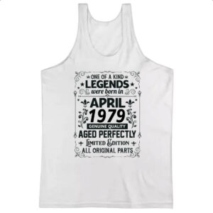 Camiseta Regata Legends Were Born ABR-1979