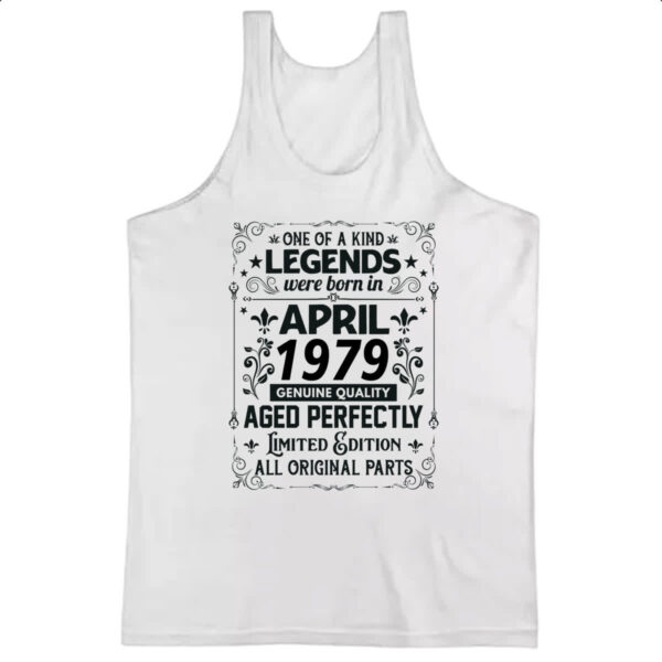 Camiseta Regata Legends Were Born ABR-1979