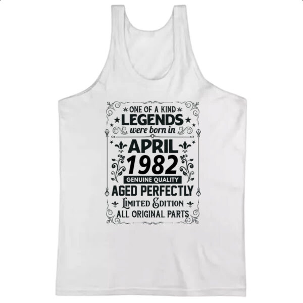 Camiseta Regata Legends Were Born ABR-1982