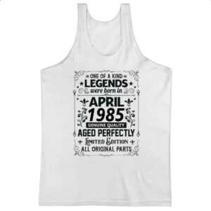 Camiseta Regata Legends Were Born ABR-1985
