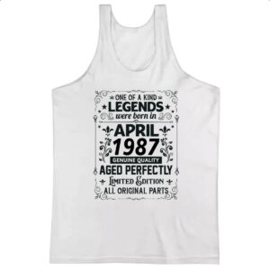 Camiseta Regata Legends Were Born ABR-1987