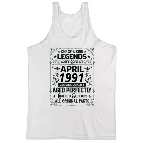 Camiseta Regata Legends Were Born ABR-1991