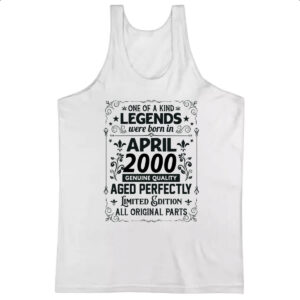 Camiseta Regata Legends Were Born ABR-2000