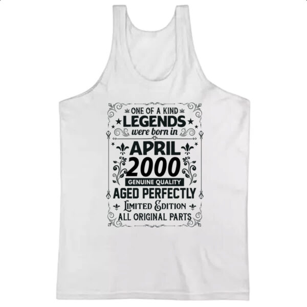 Camiseta Regata Legends Were Born ABR-2000