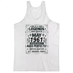 Camiseta Regata Legends Were Born MAI-1961