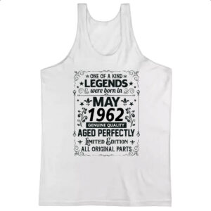 Camiseta Regata Legends Were Born MAI-1962