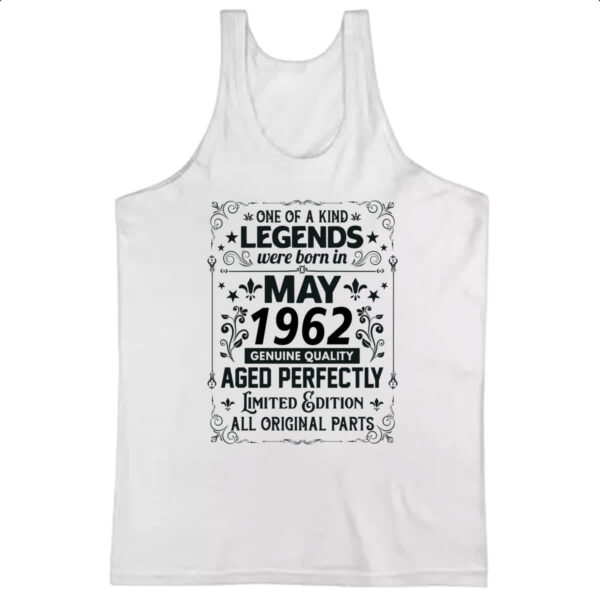 Camiseta Regata Legends Were Born MAI-1962