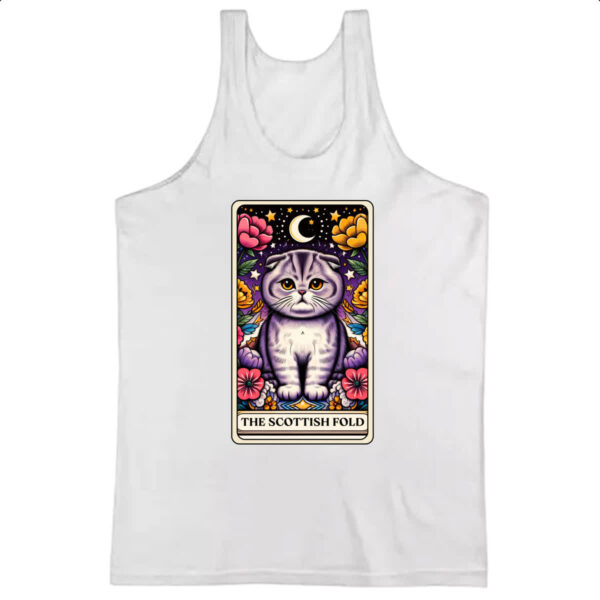 Camiseta Regata Taro Gato Scottish Fold