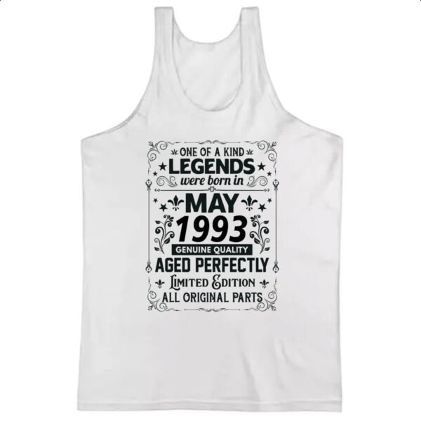 Camiseta Regata Legends Were Born MAI-1993