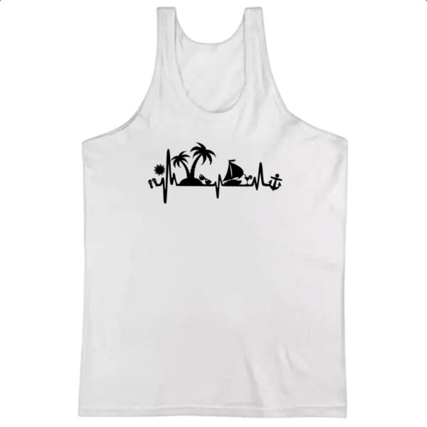 Camiseta Regata Surf Batimento Cardiaco