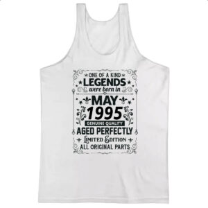 Camiseta Regata Legends Were Born MAI-1995