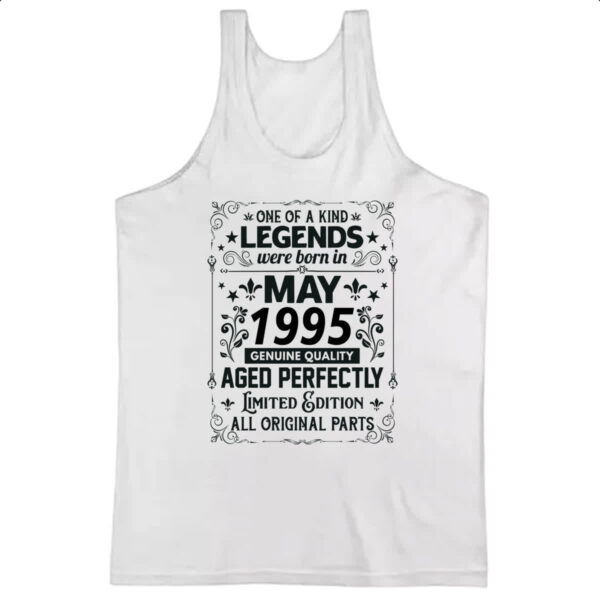 Camiseta Regata Legends Were Born MAI-1995