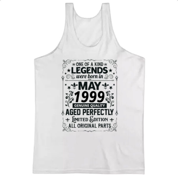 Camiseta Regata Legends Were Born MAI-1999