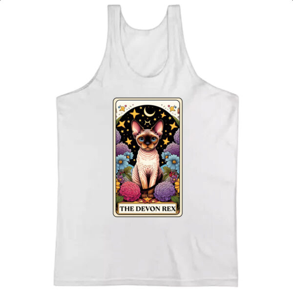 Camiseta Regata Taro gato Devon Rex