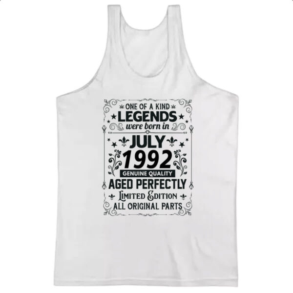Camiseta Regata Legends Were Born JUL-1992