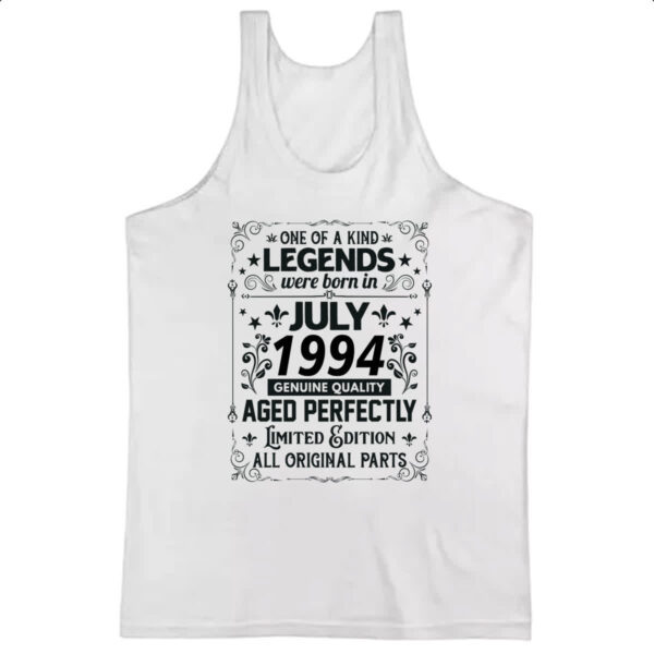 Camiseta Regata Legends Were Born JUL-1994